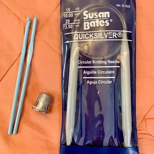 Susan Bates Circular Knitting Needle bundle